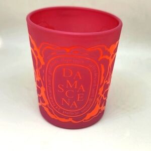 Empty Diptyque Limited Edition 2.4 oz 2019 Damascena rose holder